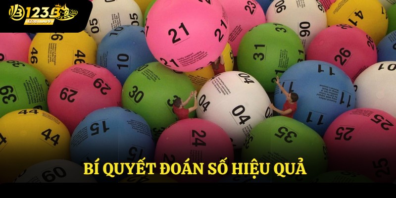 Bí quyết đoán số hiệu quả