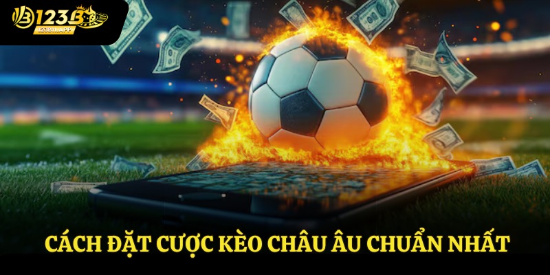 Cách đặt cược kèo Châu Âu chuẩn nhất