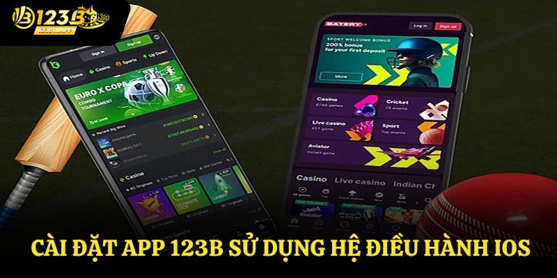 Cài đặt app 123B sử dụng hệ điều hành iOS