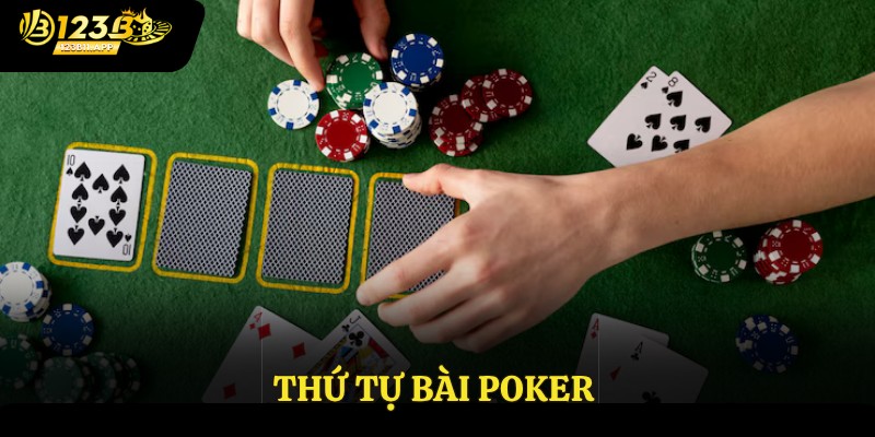 thứ tự bài poker